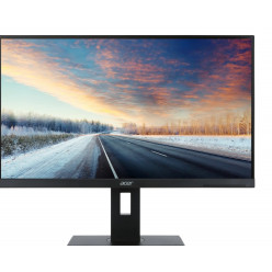 27.0- ACER IPS LED B276HUL Grey (5ms, 100M:1, 350cd, 2560x1440, 178°/178°, HDMI, Speakers 2 x 2W, Height Adjusment, Pivot, USB Hub: 5 x USB3.0, VESA) [UM.HB6EE.E01]