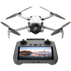 (969040) DJI Mini 4 PRO + Controller 5.5- - Portable Drone, DJI RC2 5.5-, 48MP photo, 4K 100fps/FHD 200fps camera with gimbal, max. 4000m height / 57.6kmph speed, max. flight time 34min, Battery 2590 mAh, 249g