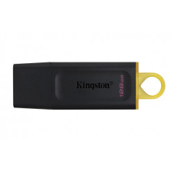 128GB USB3.2  Kingston DataTraveler Exodia Black/Yellow, (Read 100 MByte/s, Write 12 MByte/s)