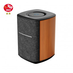 Edifier MS50A Brown Wireless Smart Speaker with multi-room connectivity, Mid-Bass (25W) + Treble (15W) RMS, Wi-Fi & Bluetooth 5.0, Edifier Home app, Compatible with Apple Airplay, Amazon Alexa, TIDAL Connect and Spotify Connect, No built-in microphone for