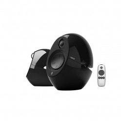 Edifier e25HD Black, 2.0 Multimedia Speaker, 74W (2x37W) RMS, Hi-Res Audio and Hi-Res Audio Wireless Certified, LDAC, Audio in: Bluetooth 5.3, auxiliary, optical, remote control, satl.(3-+3/4-), EDIFIER ConneX mobile app