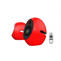 Edifier e25HD Red, 2.0 Multimedia Speaker, 74W (2x37W) RMS, Hi-Res Audio and Hi-Res Audio Wireless Certified, LDAC, Audio in: Bluetooth 5.3, auxiliary, optical, remote control, satl.(3-+3/4-), EDIFIER ConneX mobile app