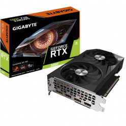 Gigabyte GeForce RTX™ 3060 GAMING OC 8G / 8GB GDDR6, 128bit, 1807/15000Mhz, CUDA: 3584, 2xHDMI, 2xDP, Dual Fan, 2*90mm, 200mm Compact Size, WINDFORCE 2X Cooling, Alternate Spinning Fans, 3x Copper Heatpipes Direct Touch, 3D Active Fan, Screen Cooling, Met