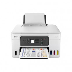 MFD CISS Canon MAXIFY GX3040, Color Printer/Duplex/Copier/Wi-Fi, A4, Print 1200x600dpi_2pl, Scan 1200x2400dpi, ESAT 18/13 ipm, LCD display 1,35-, Tray 350 sheet, 64–265 g/m2, USB, 4 ink tanks; GI-46B (6000p./9000p. eco mode), GI-46Y/C/M (14000p./21000p. e