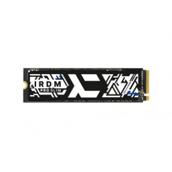 M.2 NVMe SSD 4.0TB GOODRAM IRDM PRO SLIM, Interface: PCIe4.0 x4 / NVMe1.4, M2 Type 2280 form factor, Sequential Reads/Writes 7000 MB/s / 6850 MB/s, Random 4K Reads/Writes: 650K IOPS / 700K IOPS, TBW: 3000TB, MTBF: 2mln hours, Phison E18 with DRAM Buffer, 