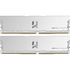 16GB (Kit of 2*8GB) DDR4-4000  GOODRAM  IRDM PRO DDR4 HOLLOW WHITE  (Dual Channel Kit), PC32000, CL18, Latency 18-22-22, 1.4V, 1024x8, Aluminium WHITE heatsink