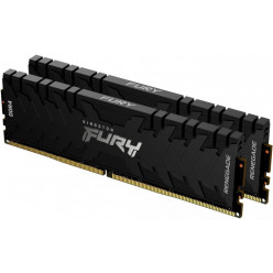 16GB (Kit of 2*8GB) DDR4-2666  Kingston FURY® Renegade DDR4, PC21300, CL13, 1.35V, Symmetric BLACK Large heat spreader, Intel XMP Ready  (Extreme Memory Profiles)