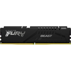 16GB DDR5-5600  Kingston FURY® Beast DDR5 EXPO, PC44800, CL36, 1Rx8, 1.25V, Auto-overclocking, Asymmetric BLACK low-profile heat spreader, AMD® EXPO v1.0 and Intel® Extreme Memory Profiles (Intel® XMP) 3.0