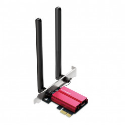 MERCUSYS MA86XE  AX5400 Wi-Fi 6 + Bluetooth PCI Express Adapter, 2402Mbps on 5GHz + 2402Mbps on 5GHz + 574Mpbs on 2.4GHz, 802.11ax/ac/n/g/b/a, 2 Dual Band detachable аntennas, Bluetooth 5.0