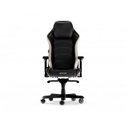 Gaming/Office Chair DXRacer MASTER-23-XL-NW-X1, Black/White, Gaslift class 4, Premium PU Microfiber Leather, max weight up to 150kg / height 180-200cm, Tilt lock, Recline 90°-135°, 4D Armrests, Integrated Backrest, Headrest cushion, Aluminium wheelbase, 7