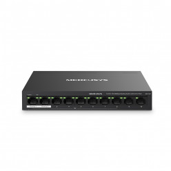 MERCUSYS MS110P  10-port 10/100M PoE Switch, 10 Port 10/100Mbps with 8-Port PoE+, 2x Uplink Ports, 65W