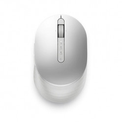 Dell Premier Rechargeable Wireless Mouse MS7421W -  Platinum silver, Wireless 2.4 GHz, Bluetooth 5.0, 1600 dpi, Programmable buttons, Programmable Scroll wheel , USB-C charging port,  3-Year Advanced Exchange Service.