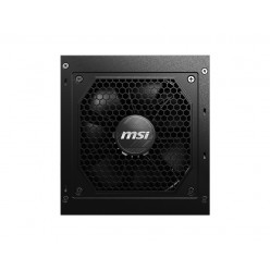 PSU MSI -MAG A650GL-, 650W, ATX12V, 80 PLUS® Gold, Full Modular, Flat Black Cables, Active PFC + Full Bridge SRC LLC+DC to DC, 120mm FDB Fan with PWM, +12V(54.0A), 20+4 Pin, 2xCPU(4+4Pin), 6x SATA, 4xPCI-E(6+2pin), 3x Peripheral, OCP/OTP/OVP/OPP/UVP/SCP, 