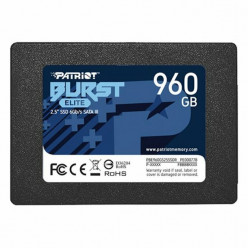 2.5- SSD 960GB Patriot  Burst Elite, SATAIII, Sequential Read: 450MB/s, Sequential Write: 320MB/s, 4K Random Read: 40K IOPS, 4K Random Write: 40K IOPS, SMART ZIP, TRIM, 7mm, TBW: up to 400TB, Phison S11 Controller, 3D NAND TLC