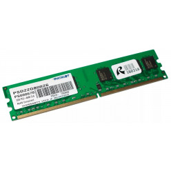 2GB DDR2-800  PATRIOT Signature Line, PC6400, CL6, 2 Rank, Double-sided Module, 1.8V