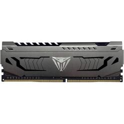 16GB DDR4-3200  VIPER (by Patriot) STEEL Performance, PC25600, CL16, 1.35V, Custom Design Aluminum HeatShiled, Intel XMP 2.0 Support, Gunmetal Grey