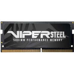 32GB DDR4-3200 SODIMM  VIPER (by Patriot) STEEL Performance, PC25600, CL18, 1.35V, Intel XMP 2.0 Support, Black