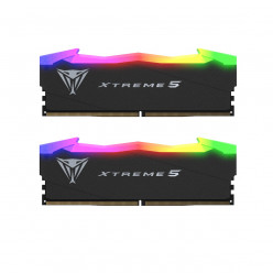 32GB (Kit of 2x16GB) DDR5-7600 VIPER (by Patriot) XTREME 5 RGB DDR5 (Dual Channel Kit) PC5-60800, CL36, 1.45V, Aluminum heat spreader with unique design, XMP 3.0 Overclocking Support, On-Die ECC, Thermal sensor, Matte Black with White Viper logo / Snake h