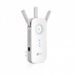 TP-LINK RE450  AC1750 Wireless Wall Plugged Range Extender, Atheros, 1300Mbps on 5GHz +  450Mbps on 2.4GHz, 802.11ac/n/g/b, 1 Gigabit Lan Port, Ranger Extender mode, Access Control, Concurrent Mode boost both 2.4G/5G, WPS, 3 external antennas