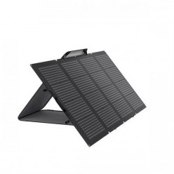 EcoFlow 220W Portable Bifacial Solar Panel, Rated Power:220 Watts, Efficiency 22.40%, 82*183*2.5cm , 9.5kg, IP68