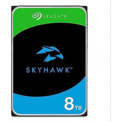 3.5- HDD 8.0TB  Seagate ST8000VX010 SkyHawk™ Surveillance, CMR Drive, RV Sensors, 5400rpm, 256MB, 24x7, SATAIII