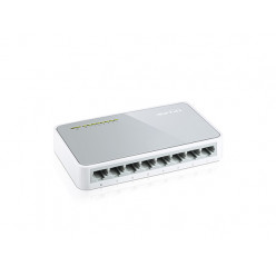 TP-LINK TL-SF1008D  8-port Desktop Switch, 8 10/100M RJ45 ports, Plastic case