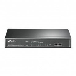 TP-LINK TL-SF1008LP  8-port 10/100M PoE Switch, 8 10/100M RJ45 ports including 4 PoE ports, 41W, steel case