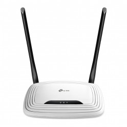 TP-LINK TL-WR841N  N300 Wireless Router, Atheros, 2T2R, 300Mbps 2.4GHz, 802.11n/b/g, 1 WAN + 4 LAN, 2 fixed antennas