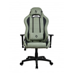 Gaming/Office Chair AROZZI Torretta Supersoft Forest, Velvety texture fluid-repellant fabric, max weight up to 95-120kg / height 160-180cm, Recline 165°, 3D Armrests, Head and Lumber cushions, Metal Frame, Nylon wheelbase, Gas Lift 4 class, Small nylon ca