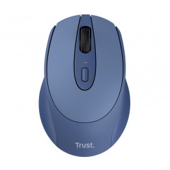 Trust Zaya Wireless Rechargeable Optical Mouse, 2.4GHz, Nano receiver, 800, 1200, 1600 dpi, 4 button, USB, Indicators: Battery empty, Charging, DPI; Blue