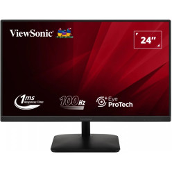 23.8- VIEWSONIC IPS LED VA2408-MHDB Black (1ms, 1300:1, 250cd, 1920x1080, 178°/178°, VGA, HDMI, DisplayPort, USB Hub: 2 x USB3.0, Refresh Rate up to 100Hz, 99% sRGB, Audio Line-out, Speakers 2 x 2W, VESA)