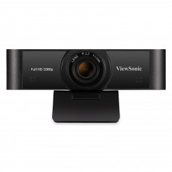 VIEWSONIC VB-CAM-001, Full HD Webcam, Sensor 2.07 Mpx CMOS, up to 1080p@30fps/25fps, Superior Clarity, Wide Field of View 110°, Exceptional Low-Light Performance F2.2, Flexible Mounting Options, Dual Integrated Microphones, Remarkable Sound