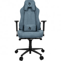 Gaming/Office Chair AROZZI Vernazza Soft Fabric, Blue Grey, Soft Fabric, max weight up to 135-145kg / height 165-190cm, Recline 165°, 3D Armrests, Head and Lumber cushions, Metal Frame, Aluminium wheelbase, Large  nylon casters, W-28.5kg