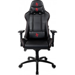 Gaming/Office Chair AROZZI Verona Signature PU, Black /Red logo, max weight up to 120-130kg / height 165-190cm, Recline 165°, 4D Armrests, Head and Lumber cushions, Metal Frame, Nylon wheelbase, Small casters, W-28.3kg