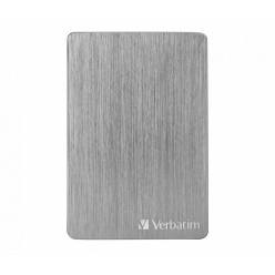 2.5- External HDD 1.0TB (USB3.2)  Verbatim Store 'n' Go ALU Slim, Space Grey, Aluminium, Sleek, Slim, Nero Backup Software, Green Button Energy Saving Software