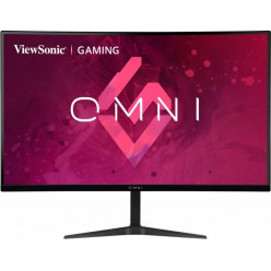 27.0- VIEWSONIC VA LED VX2718-2KPC-MHD Curved Gaming Black (1ms, 4000:1, 250cd, 2560x1440, 178°/178°, HDMI2.0 x 2, DisplayPort, Curvature 1500R, 165Hz Refresh Rate, AMD Adaptive Sync, Speakers 2 x 2W, Audio Line-out, VESA)