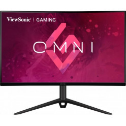 27.0- VIEWSONIC VA LED VX2718-PC-MHDJ Curved Gaming Black (1ms, 4000:1, 250cd, 1920x1080, 178°/178°, HDMI x 2, DisplayPort, Curvature 1500R, 165Hz Refresh Rate, AMD Adaptive Sync, Speakers 2 x 2W, Height adjustment, Audio Line-out, VESA)