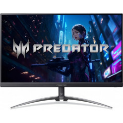 32.0- ACER IPS LED Predator X32QFS ZeroFrame 4K Black/Silver (4ms, 100M:1, 350cd, 3840x2160, 178°/178°, HDMI, DisplayPort, NVIDIA G-Sync, Speakers 2 x 2W, USB Hub: 4 x USB3.0, Height Adjustable, VESA) [UM.JXXEE.S01]