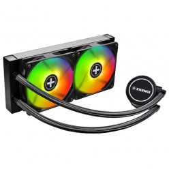 XILENCE Liquid Cooler (XC977) -LiQuRizer 240ARGB- Performance A+ Socket LGA 2066/2011/1200/1151/1150/1155/1156/1366 & TR4/AM4/AM3+/AM3, up to 300W, 2x TF120 ARGB LED Fans:120x120x25mm, PWM fans: 700-1800rpm, 18.0-32.2 dBA, 70CFM, pump: 2100±10% RPM, 3 pin