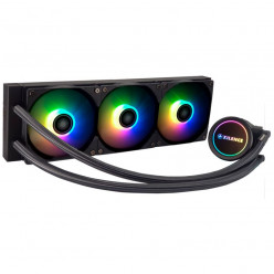 XILENCE Liquid Cooler (XC980) -LiQuRizer 360 ARGB- Performance A+ Socket LGA Intel: 1700/2066 /2011/1151/115x/1200 & AMD: AM4/ AM5, up to 400W, 3x A-RGB PWM TF120 fans:120x120x25mm, PWM fans: 700-1800rpm 18.0-32.2 dBA, 70CFM, pump: 2100, Pump Head w /ARGB