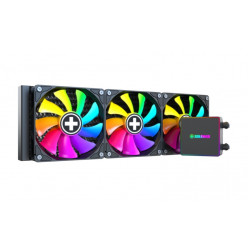 XILENCE Liquid Cooler (XC987) -LiQuRizer 360 PRO ARGB- Performance A+ Socket LGA Intel: 1700/2066 /2011/1151/115x/1200 & AMD: AM4/ AM5, up to 350W, 3x A-RGB PWM FDB 120 fans:120x120x25mm, PWM fans: 500-1800rpm, 18.0-32.2 dBA, 77.43CFM, pump: 2100, 25dBA, 