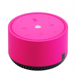 Smart Speaker (YNDX-00025N)  Yandex Station LITE with Alisa, Flamingo, Smart Home Control Center, No Hub Required, Wi-FI-AC + BT5.0, Alisa Assistant built-in, 5W, Sensor buttons, 4 Microphones