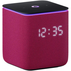 Smart Speaker (YNDX-00054PNK)  Yandex Station MIDI Zigbee with Alisa, Pink, Smart Home Control Center with Zigbee, No Hub Required, Wi-FI-AC + BT4.2, Alisa Assistant built-in, 24W, Sensor buttons, 4 Microphones, LED Display