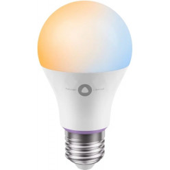 LED Bulb  YANDEX Smart Bulb E27 with Alisa, Smart Wi-Fi White LED Bulb E27 with Dimmable Light, Color Temperature 2700K-6500K, Rated power 8W, Remote control via Wifi, Adjust brightness