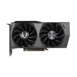 ZOTAC GeForce RTX™ 3060 Twin Edge OC 12GB GDDR6, 192bit, 1807/15000Mhz, Ampere, PCIeX16 4.0, Dual Fan / IceStorm 2.0, 1xHDMI, 3xDisplayPort, Active Fan Control/ FREEZE Fan Stop, Cooper Heat pipes, FireStorm, Metal Backplate, 1x 8-pin, Medium Pack