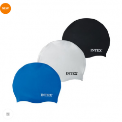 INTEX Шапка для плавания, 8+, 3 цвета