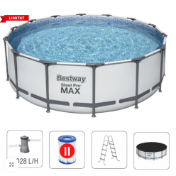 Bestway Бассейн STEEL PRO MAX 427х122 см, 15232 Л, метал. каркас