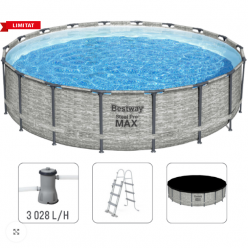 Bestway Бассейн STEEL PRO MAX 427х122 см, 15232 Л, метал. каркас