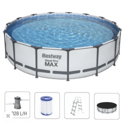 Bestway Бассейн STEEL PRO MAX 457х107 см, 14970 Л, метал. каркас