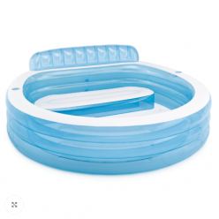 INTEX Семейный надувной бассейн 229х218х79 см, 590 Л, 6+